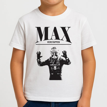 Max Blue And Red Boys T-Shirt