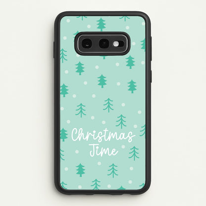 Cute Xmas Trees Pattern Galaxy S10e Case