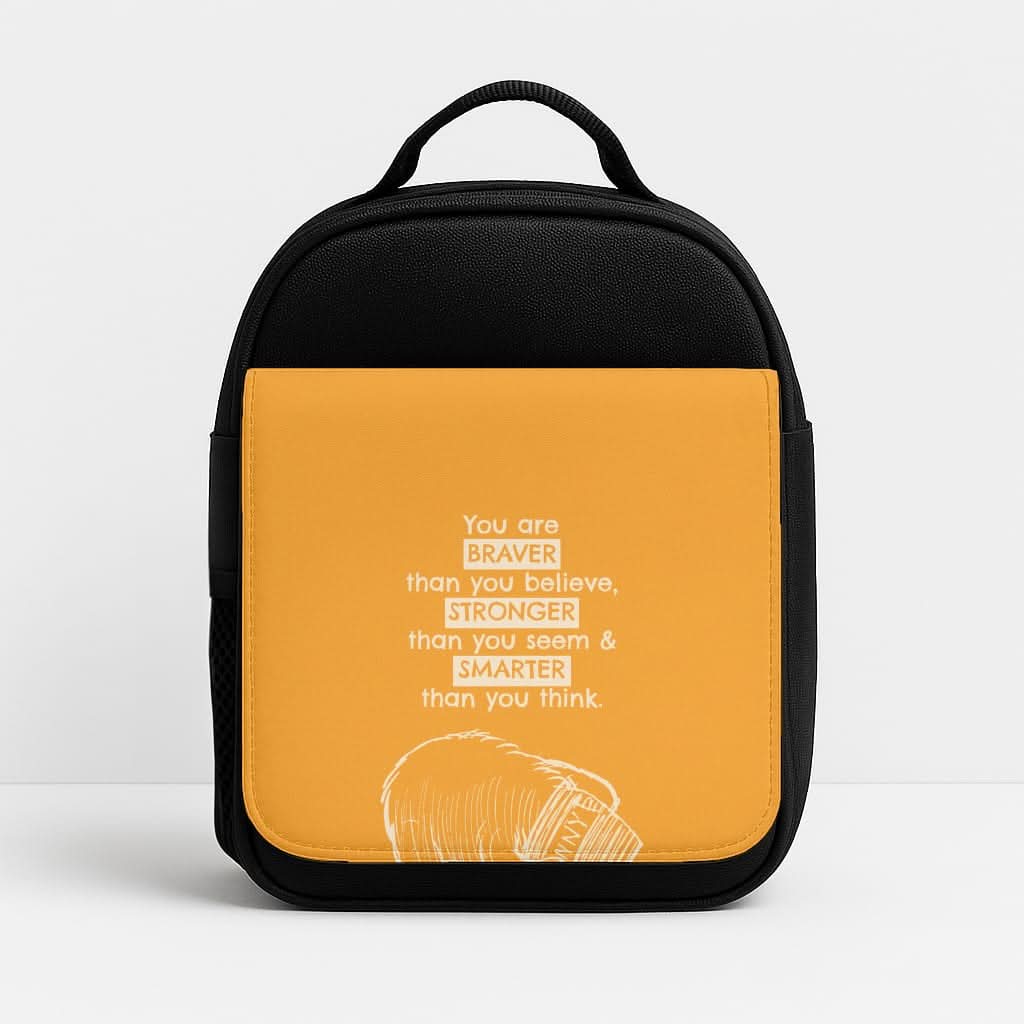 You Are Braver Insulated Lunch Bag