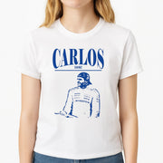 Carlos White And Blue T-Shirt 3