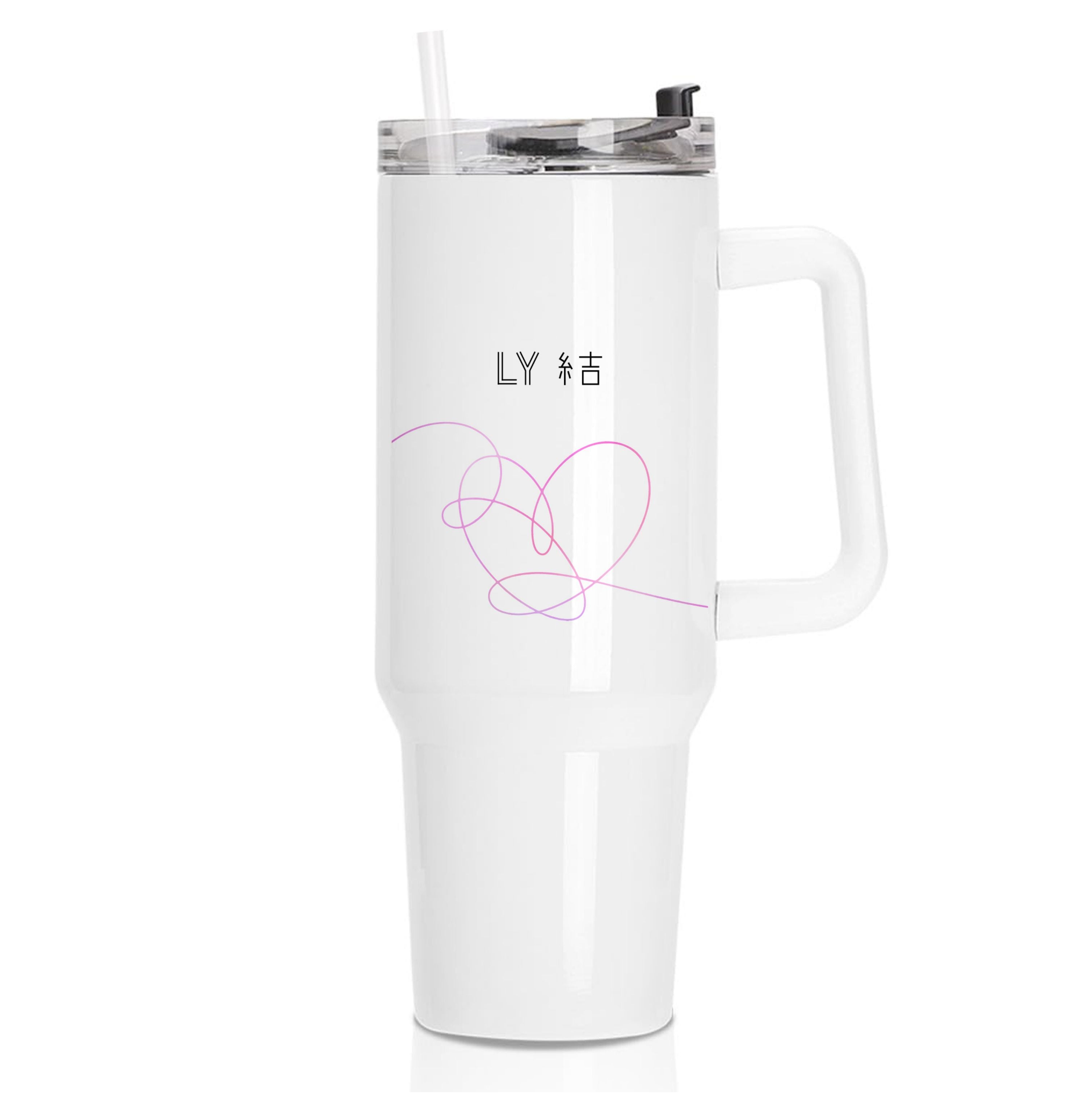 LY Heart - K Pop Tumbler