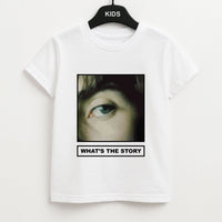 What's The Story Orange Kids T-Shirt