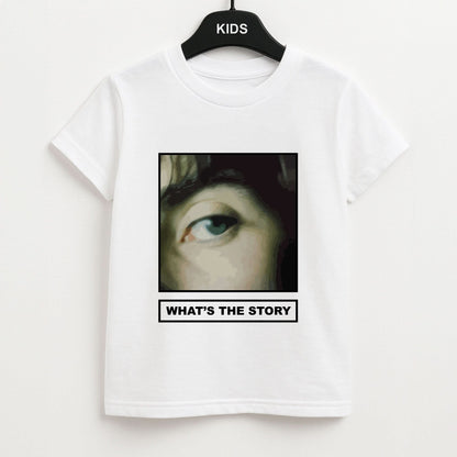 What's The Story Orange Kids Unisex T-Shirt
