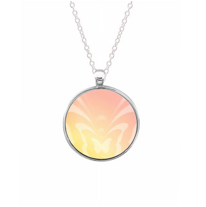 Butterfly Gradient Yellow Necklace