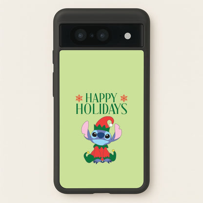 Cute Blue Alien Elf Google Pixel 8 Case