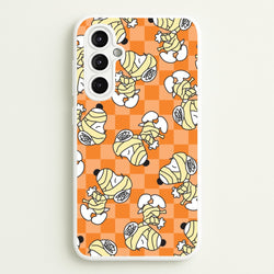 Mummy Cartoon Beagle Pattern Galaxy A14 Case