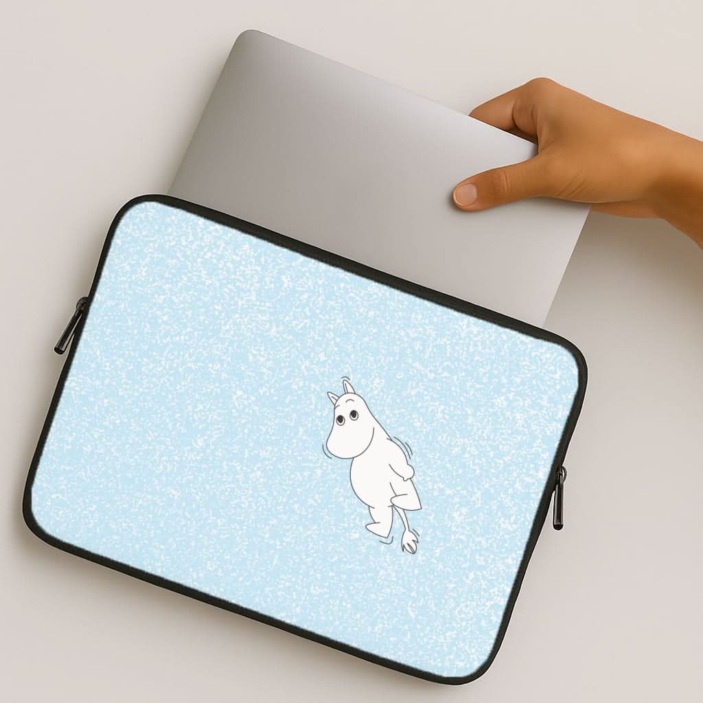 Moom In Glitter MacBook Cover