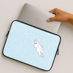 Moom In Glitter MacBook Cover