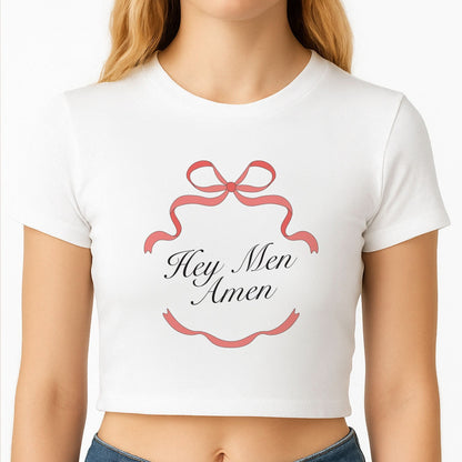 Hey Men Crop Top