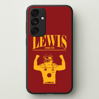 Lewis Red And Gold Galaxy A55 Case