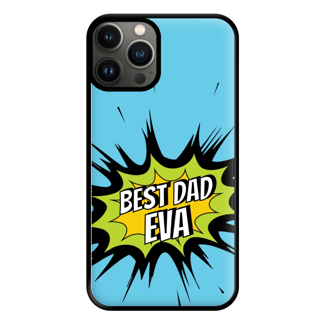 Comic Book Best Dad Eva iPhone 11 Pro Case