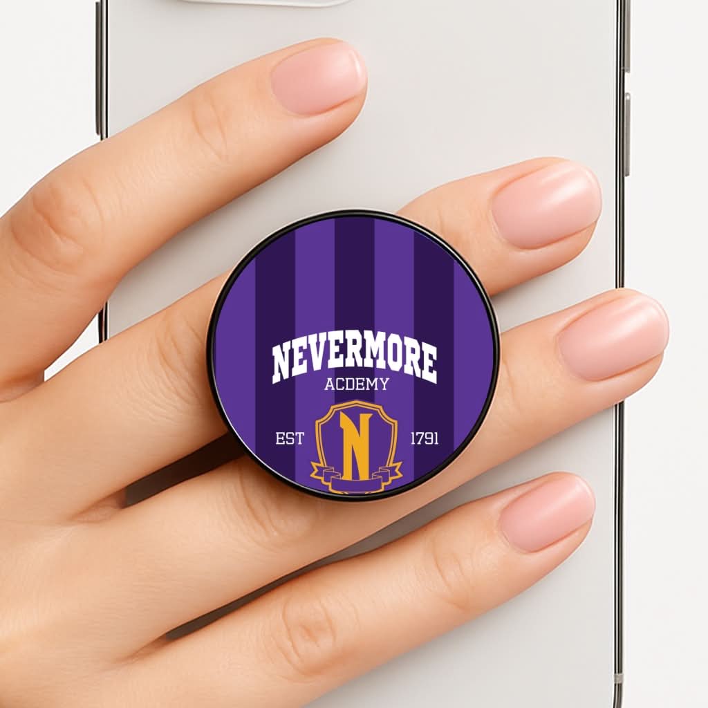 Addams Academy Purple FunGrip