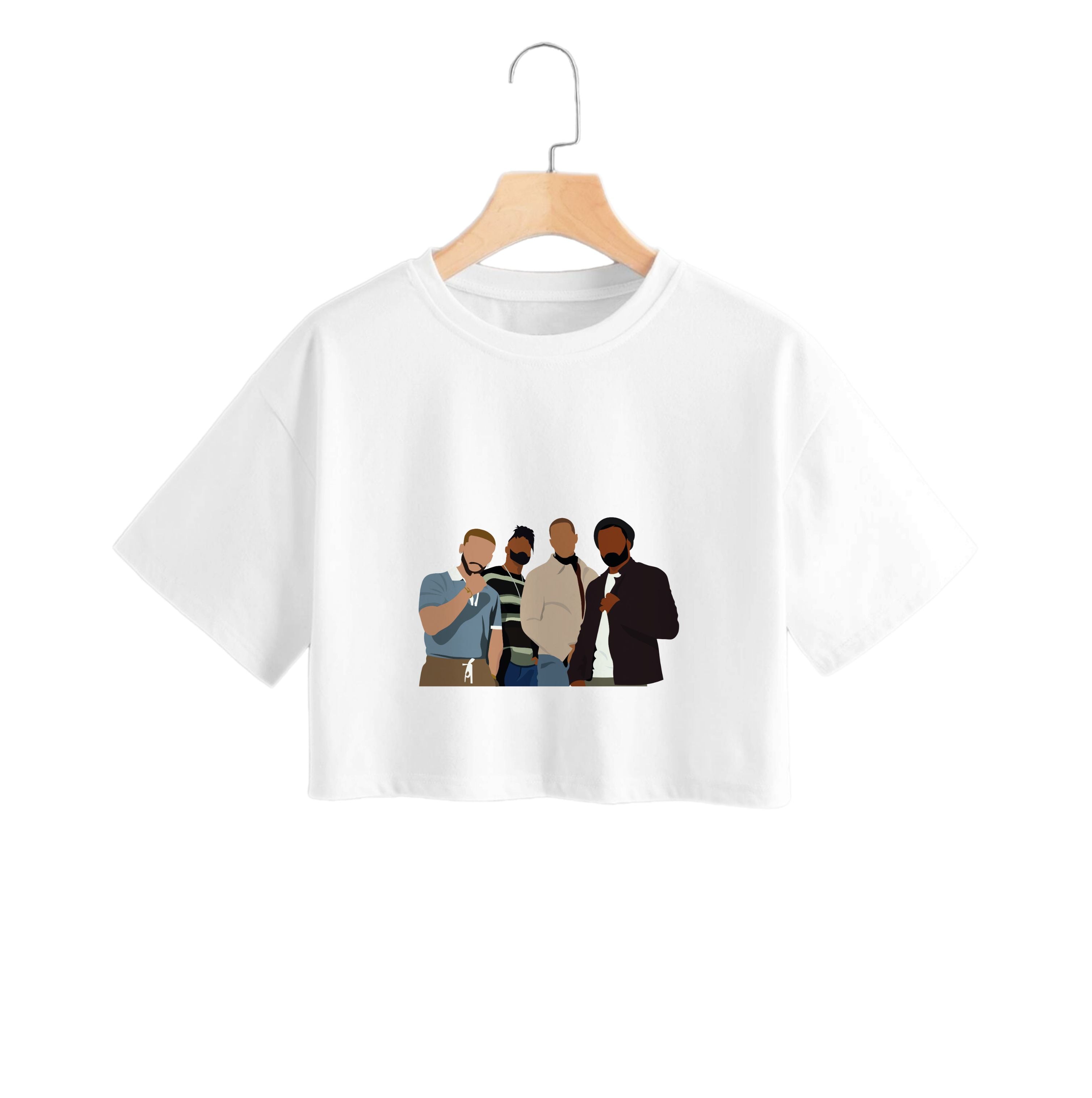 JLS Members Inspired Crop Top