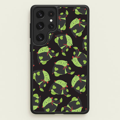 Vampire Frog Pattern  - Halloween Galaxy S23 Ultra Case