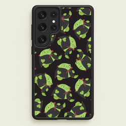 Vampire Frog Pattern  - Halloween Galaxy S22 Ultra Case