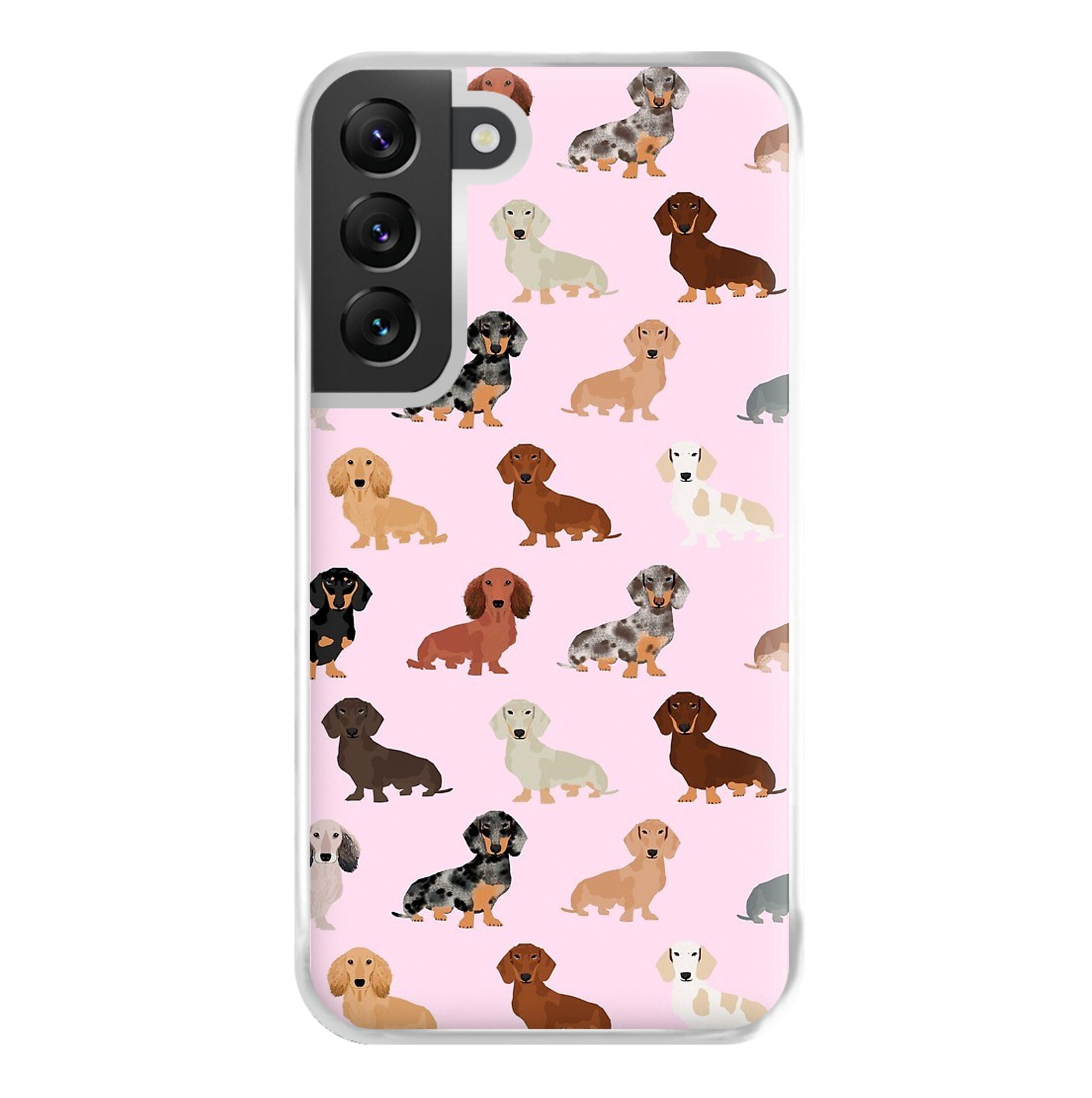 Dachshund Breed Pattern Phone Case