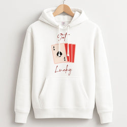 Get Lucky Set Of Cards Unisex Hoodie