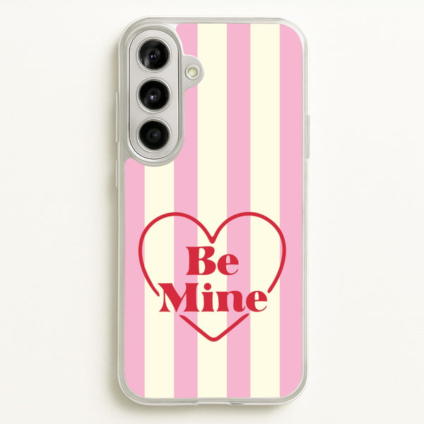 Be Mine Stripey Galaxy A56 Case
