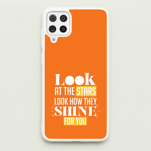 Look At The Stars Galaxy A12 Case