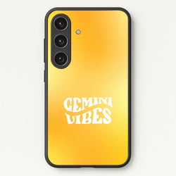 Gemini Vibes Gradient Zodiac Galaxy S24 Plus Case