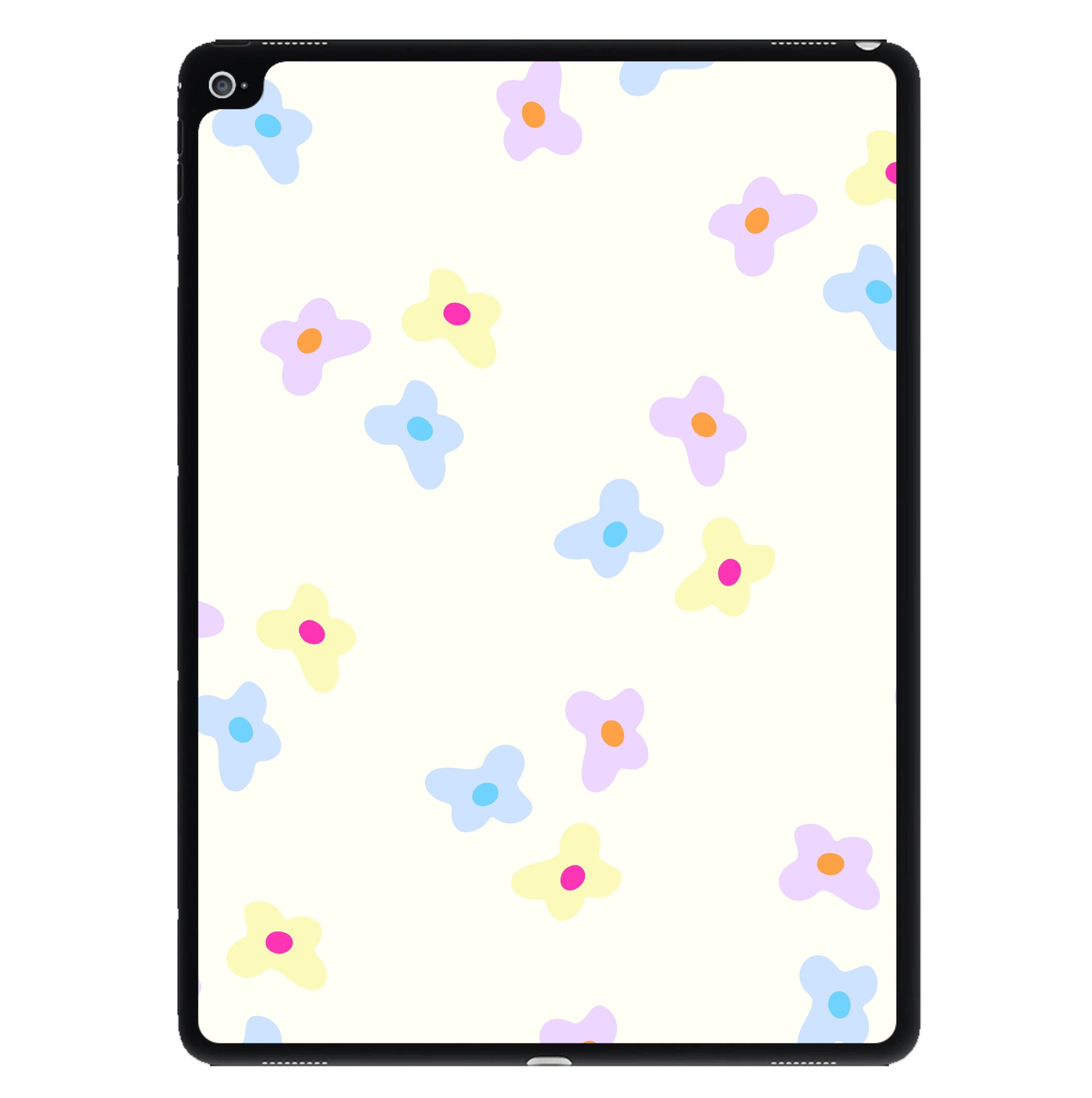 Pastel Flowers Pattern iPad Case