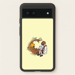 Winnie And Christopher In A Tree Google Pixel 7a Case