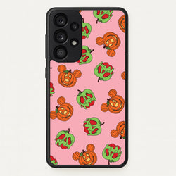 Pumpkin Mouse And Poison Apple Pattern Galaxy A33 Case
