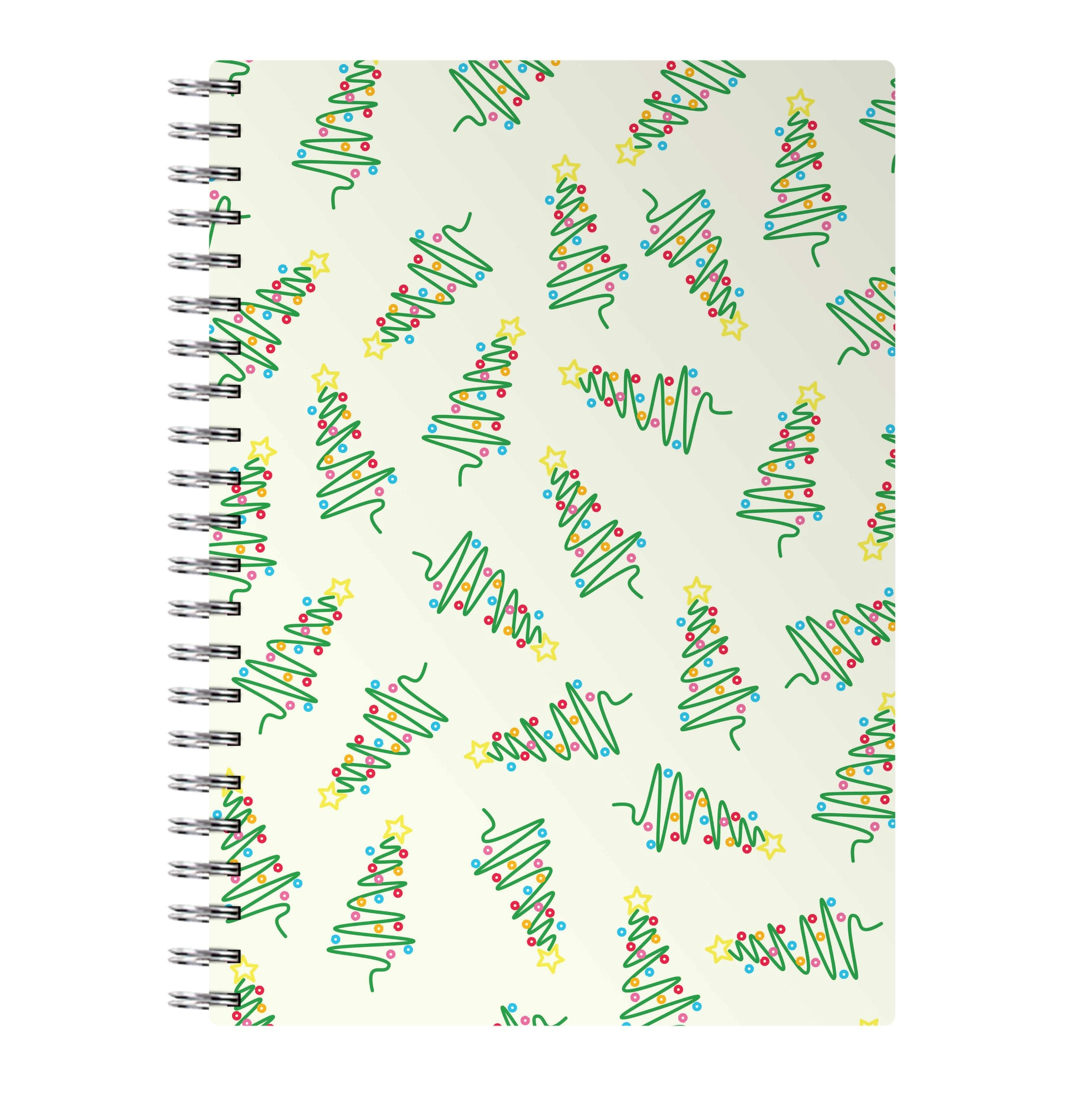 Wiry Tree Pattern Notebook