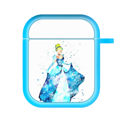 Watercolour Cinderella Fairytale AirPods Case