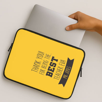 Thank You For Being The Best Teacher MacBook Cover