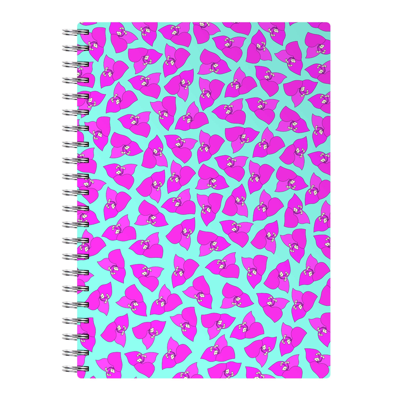 Flower Pattern - Mamma Mia Notebook