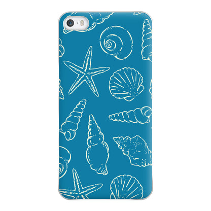 Sketched Shells Pattern iPhone 5 / 5s / SE 2016 Case