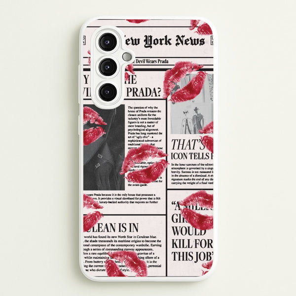 Headline Kisses Galaxy A14 Case