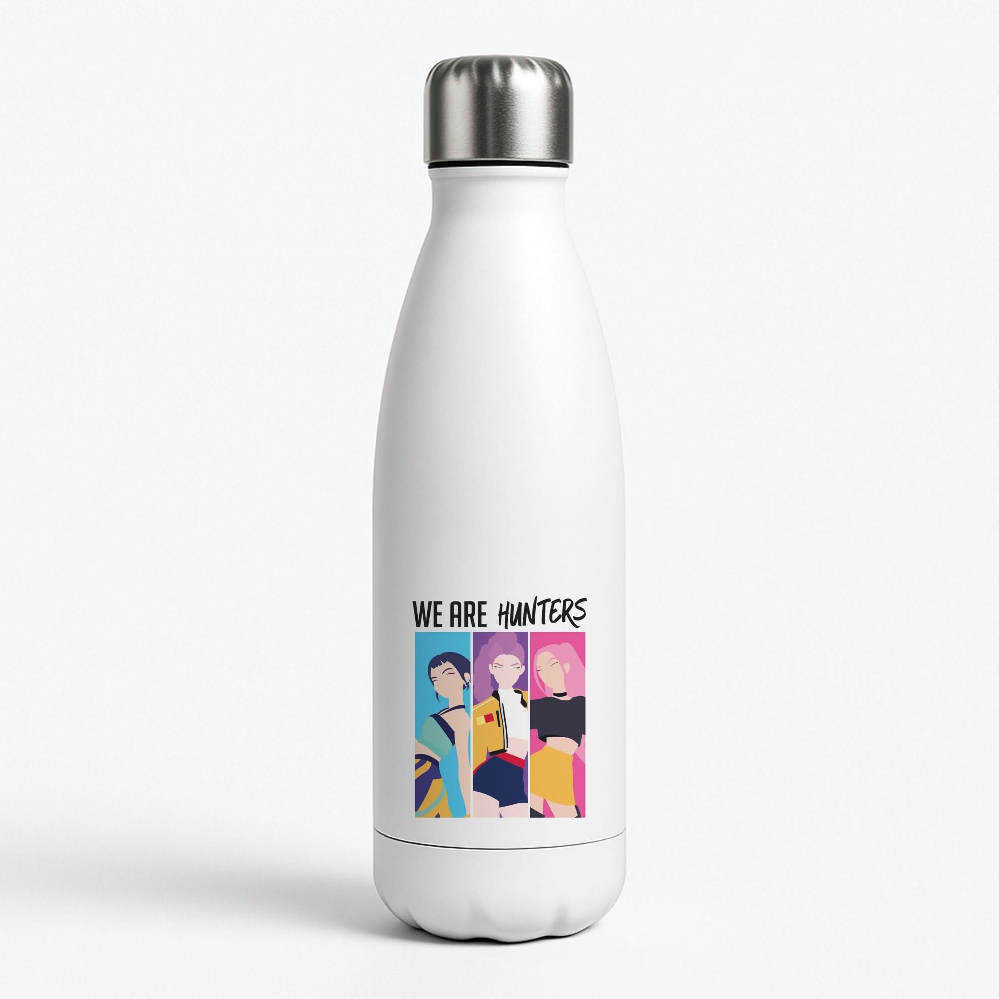 We Are Hunters White Water Bottle
