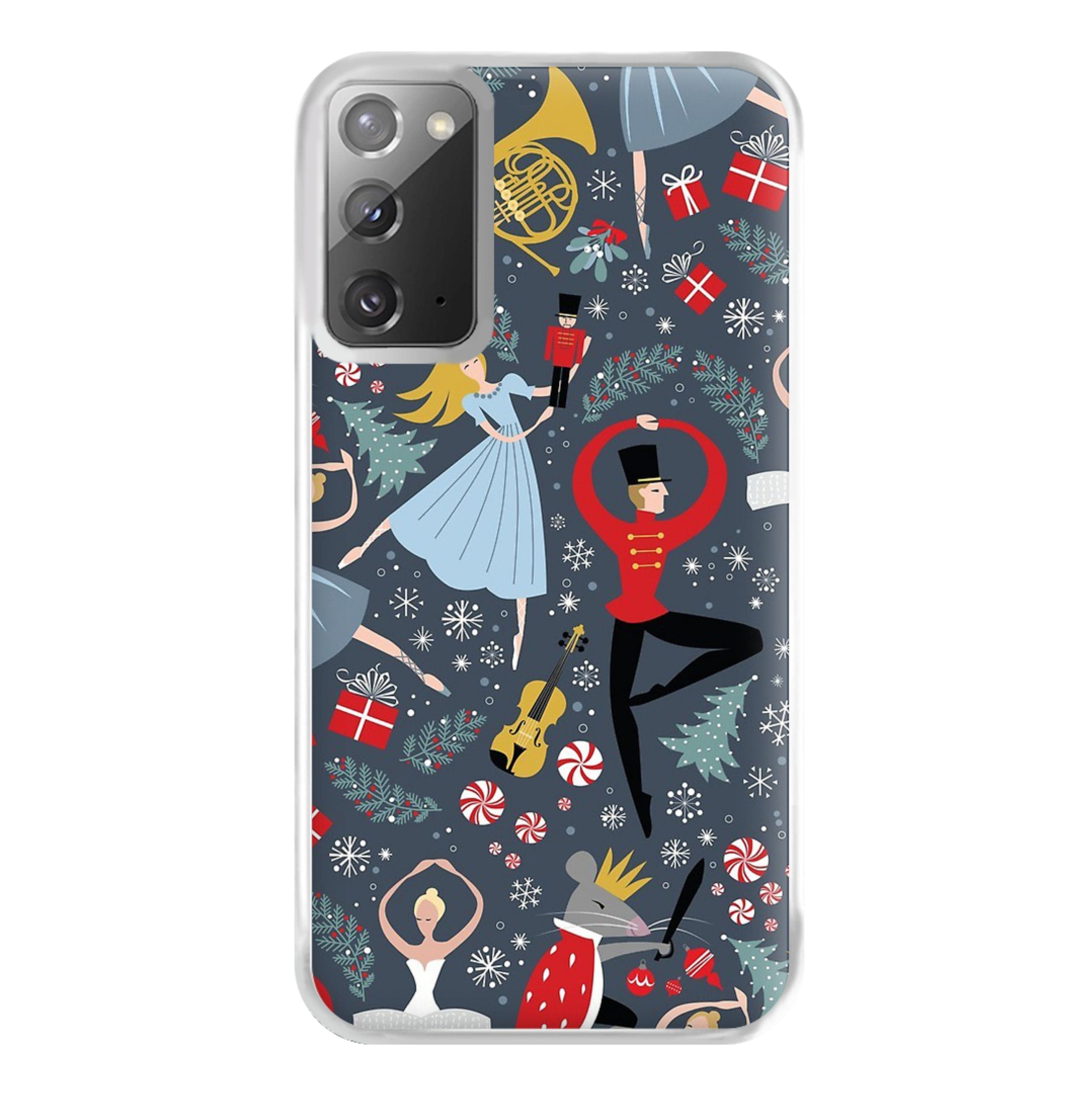 Nutcracker Ballet Pattern - Christmas Phone Case