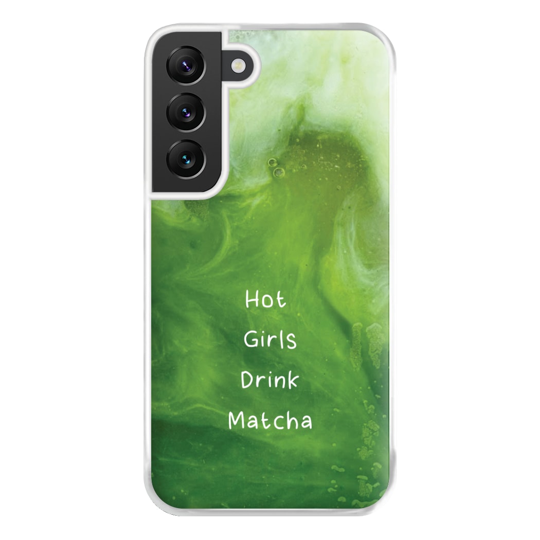 Hot Girls Drink Matcha Galaxy S22 Plus Case