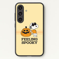 Feeling Spooky Cartoon Beagle Galaxy S25 Case