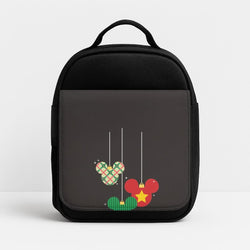 Cartoon Mouse Hanging Baubles Insulated Lunch Bag