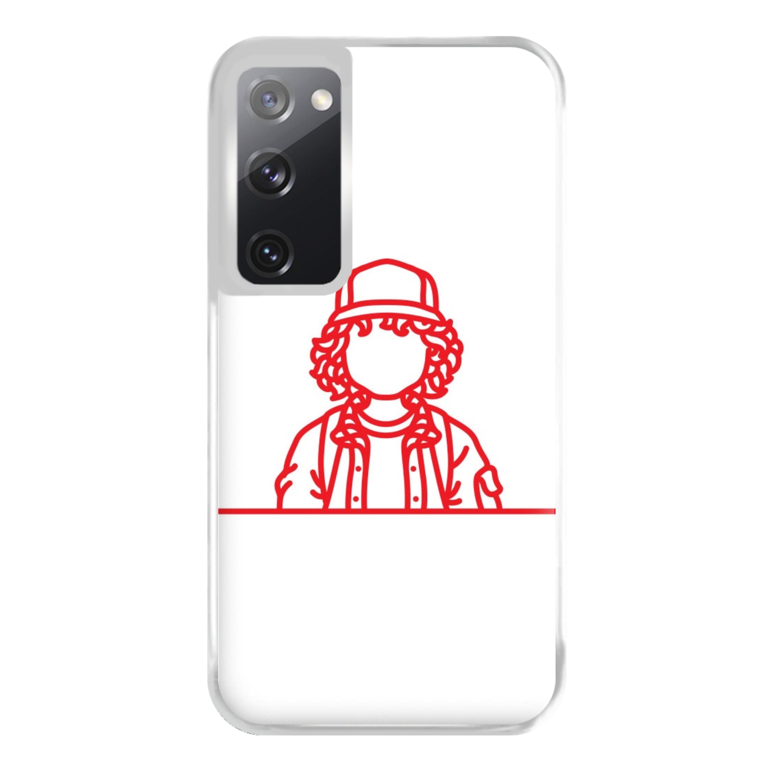 Dustin Outline Phone Case