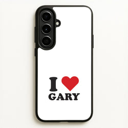 I Love Gary Galaxy A56 Case