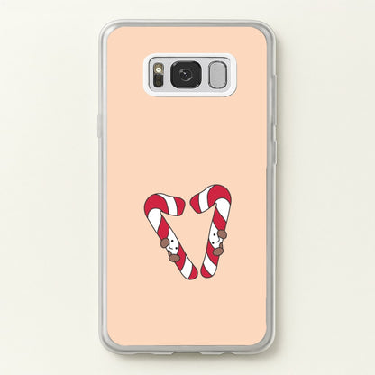 Christmas Candycane Plushies Galaxy S8 Case