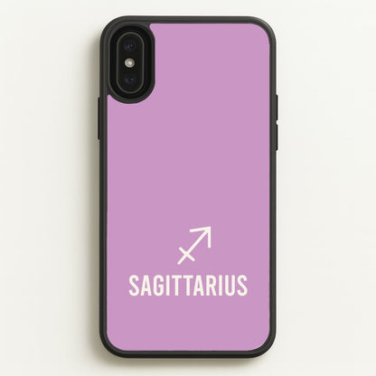 Sagittarius Pastel Zodiac iPhone XS Max Case