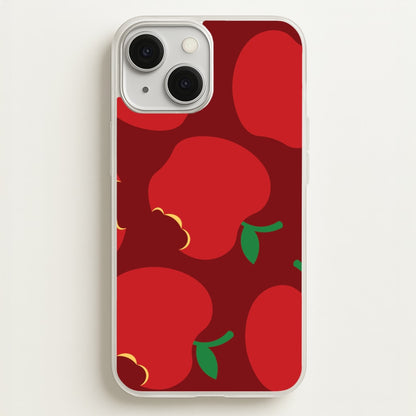 Teacher Apples Pattern iPhone 13 Mini Case