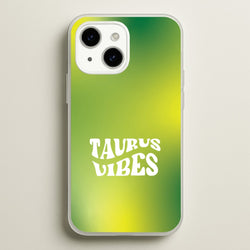 Taurus Vibes Gradient Zodiac iPhone 15 Case