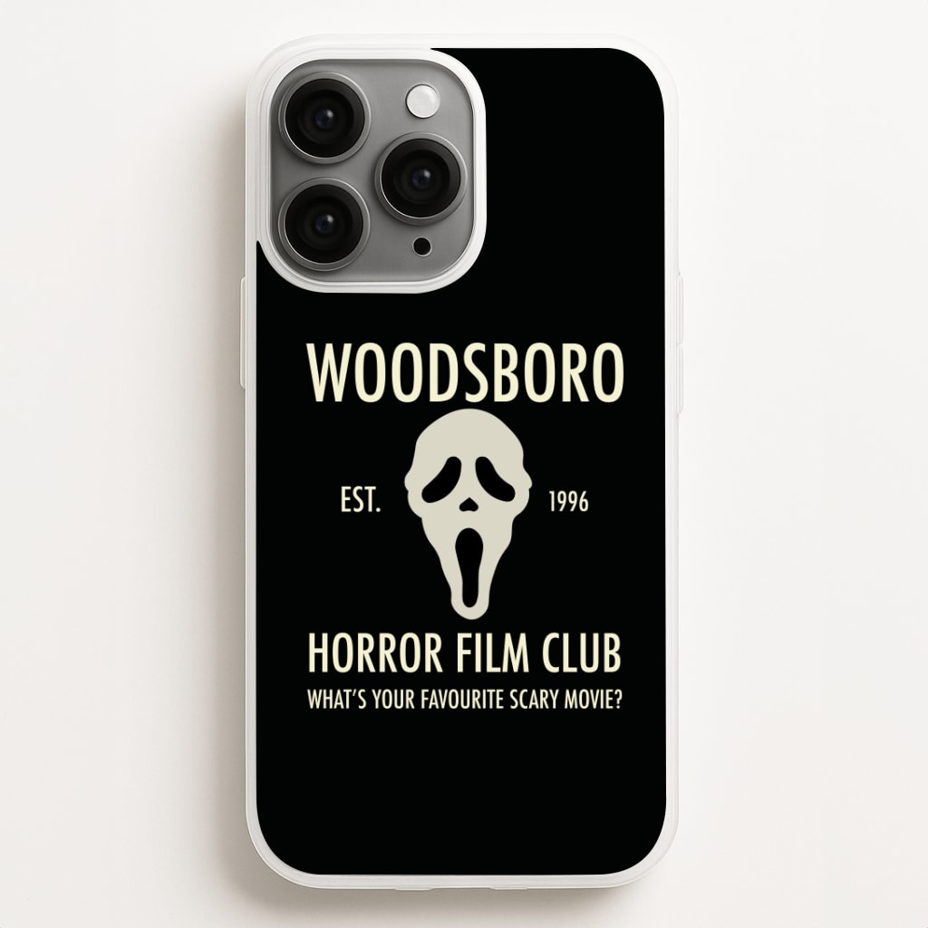 Woodsboro Horror Film Club - Scream Phone Case for iPhone, Samsung Galaxy and Google Pixel