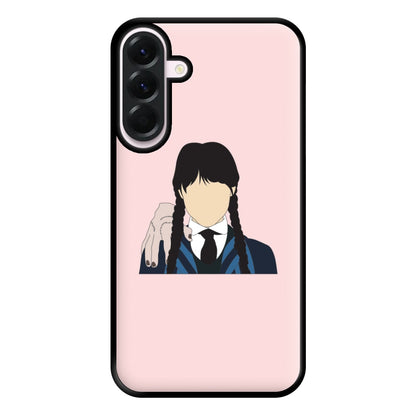 Wednesday And Thing Galaxy A36 Case