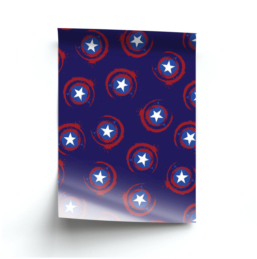 Shield Pattern 1 Poster