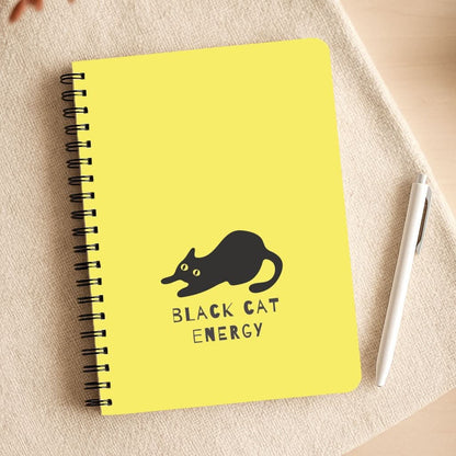 Black Cat Energy Notepad