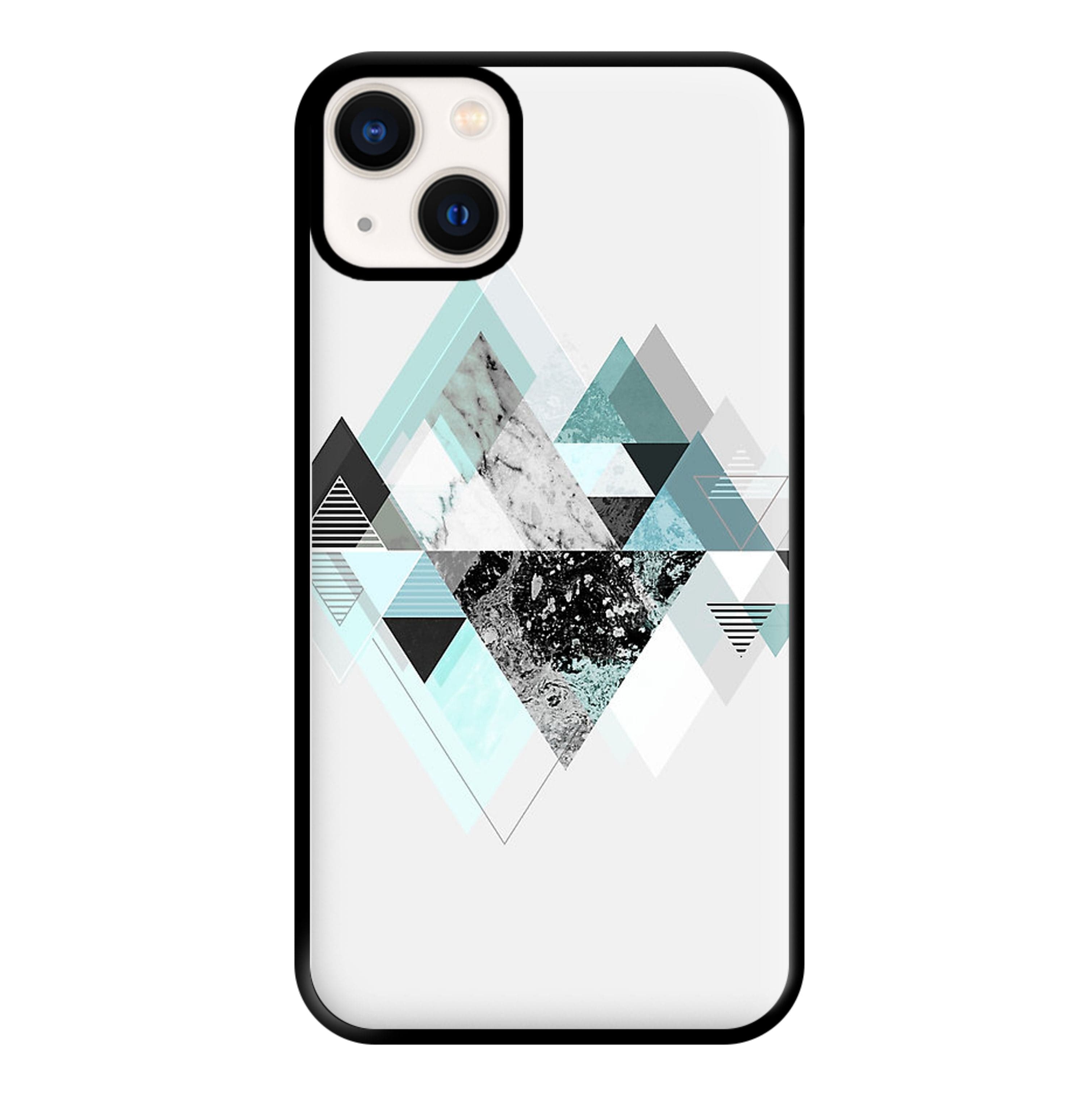 Triange Marble Pattern Phone Case