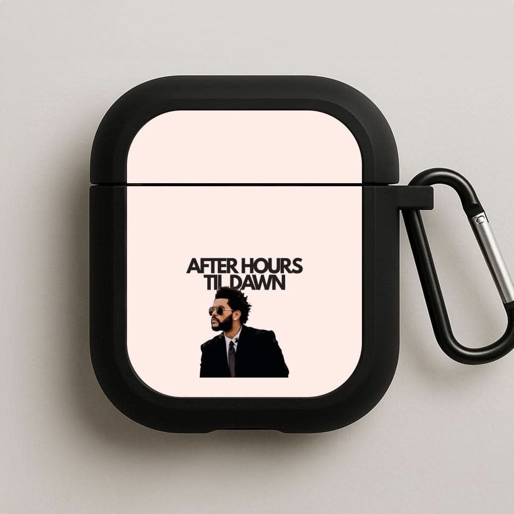 AHTD Singer Black AirPods Case